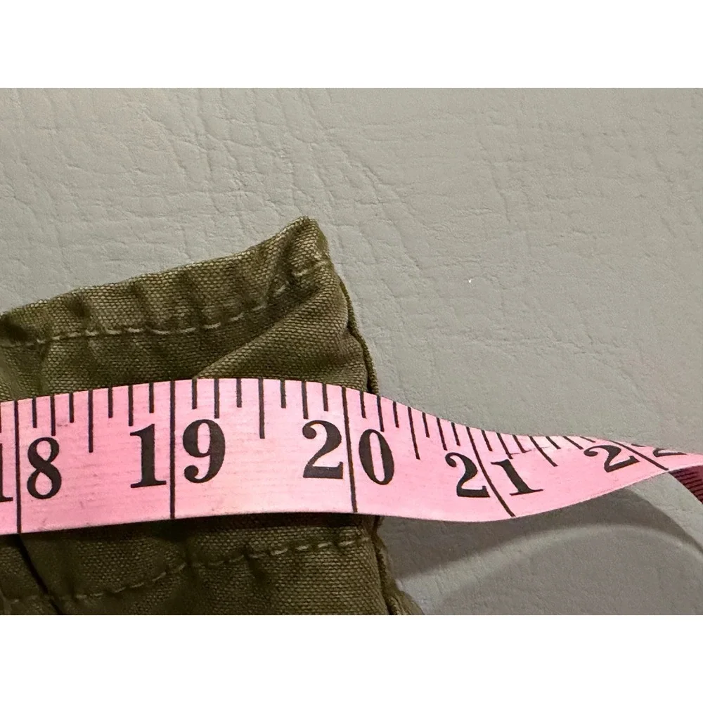 Abercrombie & Fitch XL Cargo Pants Mens‎ Green Paratrooper Work Wear Military